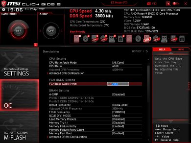 MSI X570 Mainboard ohne externen Taktgeber