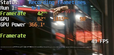 CapframeX bietet ein individuell und komfortabel konfigurierbares Overlay.