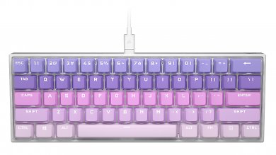 Corsair K65 RGB Mini Pastel Twilight. (1)