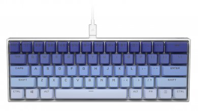 Corsair K65 RGB Mini Purple Rune. (1)