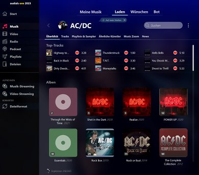 Audials One: Musik aufnehmen.
