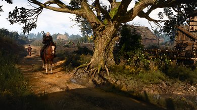 The Witcher 3 Next Gen mit Raytracing (4K DLSS Q, FG on)