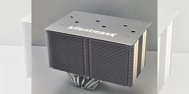 Der Silentmaxx Titan soll mit seiner Kühlleistung in der Lage sein, einen Core i9-13900K im Standardtakt passiv zu kühlen - zur Verfügbarkeit gibt es allerdings noch Unklarheiten.
