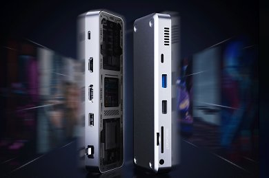 Das Unternehmen Dockcase bringt in einem Monat einen „Über-Hub“ auf Kickstarter mit zehn Anschlüssen für verschiedene Anwendungen heraus.
