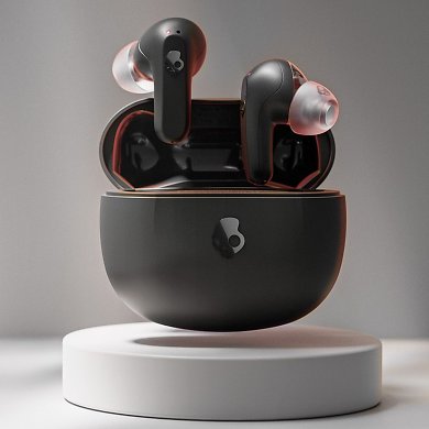 Die Skullcandy Rail TWS werden in Schwarz und Weiß angeboten.