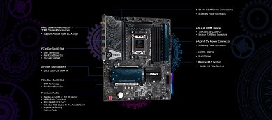 Die Spezifikationen des Asrock B650E Taichi Lite.