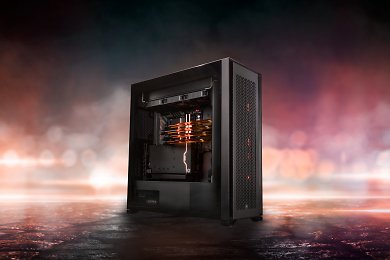 EK-Fluid Gaming Side Task mit AMD Ryzen 9 7950X3D