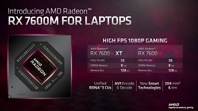 Radeon RX 7600M XT und Radeon RX 7600M