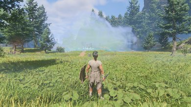 Enshrouded Early Access - Ab mittlerer Entfernung werden die 3D-Volumen 