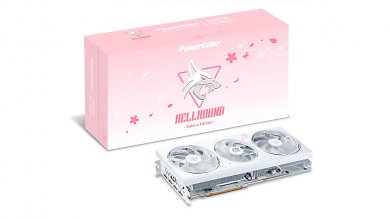 PowerColor Radeon RX 7800 XT Hellhound Sakura Edition