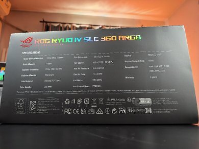 Asus ROG Ryuo IV SLC 360 ARGB