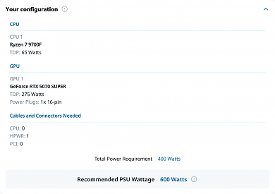 Geforce RTX 5070 Super mit 275 Watt