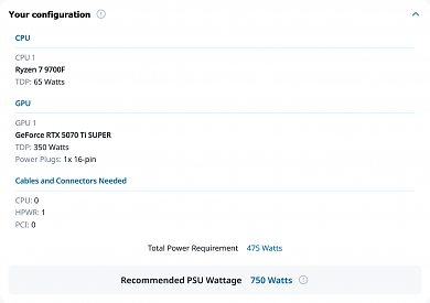 Geforce RTX 5070 Ti Super mit 350 Watt
