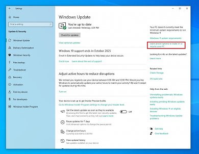 Der Support für Windows 10 endet: Microsoft bietet nun die Möglichkeit, ältere, nicht updatefähige PCs in Zahlung zu nehmen. (2)