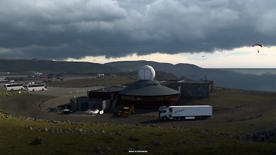 Nordkap in Norwegen.