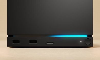 Die neue Steam Machine von Valve ist ein kompakter Wohnzimmer-PC.