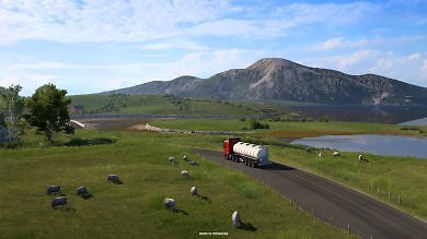 Eine der anstehenden Map-Erweiterungen für den Euro Truck Simulator 2 umfasst Irland. Wichtige Transportwege und hübsche Landschaften in der Vorschau. (2)