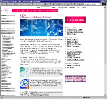 Zur Website von T-DSL
