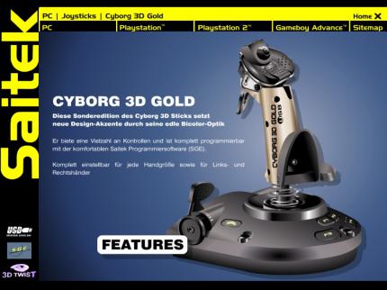 Saitek: Cyborg-Sticks und R440 FF Lenkrad werden günstiger