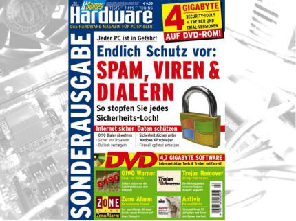 Neues PCGH-Sonderheft "Schutz vor Spam, Viren & Dialern"