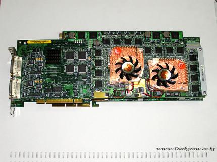 Ati-Grafikkarte mit vier R300-Grafikchips