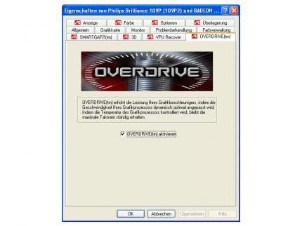 9800 XT: Schwache Resultate mit Overdrive