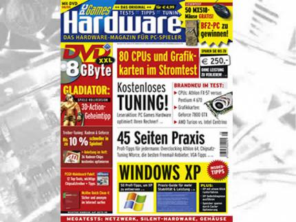 PCGH 08/05 - seit 06.07.2005 im Handel