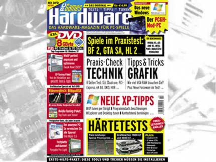 PCGH 10/05 - seit 31.08.2005 im Handel
