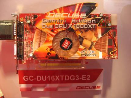GeCube stellt Dual Radeon X1600 XT vor