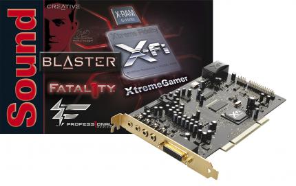 Quelle: Creative Labs
Xfi: Ab Vista ohne EAX. DVDs seit Vista ohne Xfi-Hardwarebeschleunigung von Dolby-Digital und DTS.