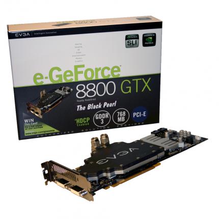 Evga Geforce 8800 GTX mit Wasserkühlung