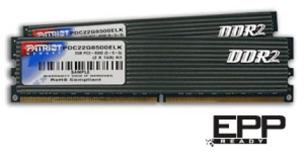 DDR2-1066-Speicher von Patriot Memory.