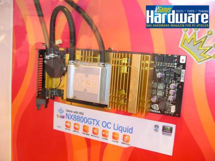 Cebit 2007: MSI zeigt speziell gekühlte Geforce 8800 GTX