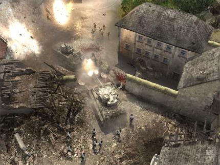 Company of Heroes: DX10-Bilder und Vergleichsvideo