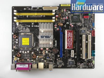 Asus P5N-E SLI: Sehr gute 650i-SLI-Platine für nur 95 Euro.