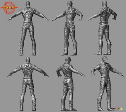 Spielermodelle aus Hellgate: London