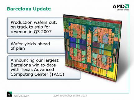 Barcelona ist bereit für die Auslieferung (Bild: AMD)
