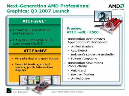 AMD Präsentation professionelle 3D-Beschleuniger der Fire-GL-Serie (Bild: Planet 3D Now)