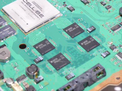 XDR-Speicher von Samsung in der Playstation 3 (Bild: Dailytech)