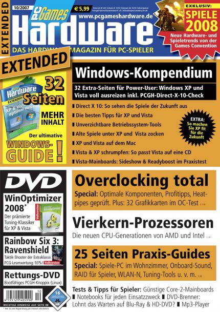 Jetzt vorbestellen: PCGH 10 Extended "Windows"