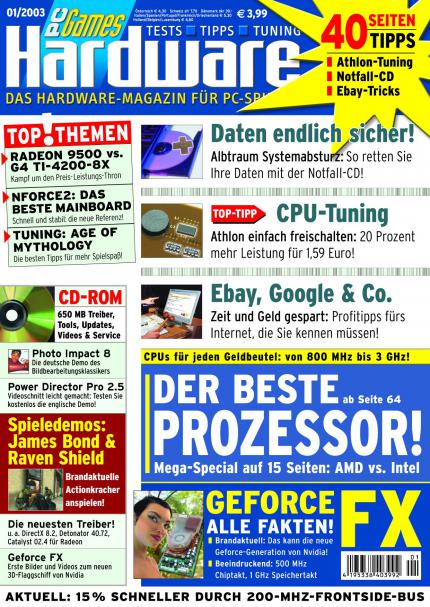 PCGH Ausgabe 01/2003