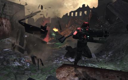 Warmonger: Eines der wenigen Spiele, welche stark auf Ageias Physx setzen.