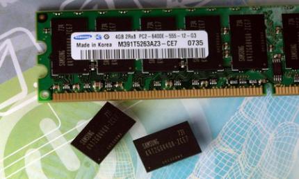 Samsung: DDR2-Chips mit zwei Gigabit und 60nm Strukturbreite