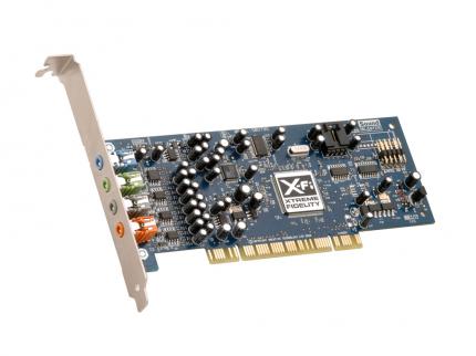 X-Fi Xtreme Audio, noch in PCI-Bauform