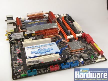 Asus P5E Deluxe (Bild: PCGH)