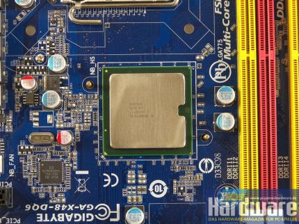 Die X48-Northbridge (Bild: PCGH)