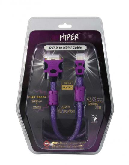 Hiper stellt HDMI- und HDMI-DVI-Kabel vor