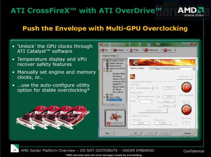 AMD-Launchpräsentation HD38x0-Reihe (Bild: PCGH)