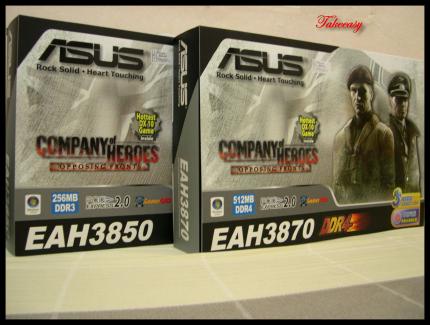 Bilder: Asus HD-3870 und HD-3850