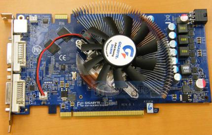 Gigabyte Geforce 8800 GT (Bild: tcmagazine.com)